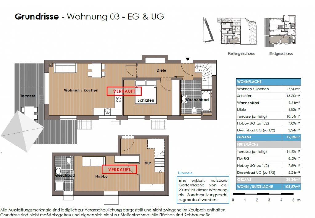 AR Grundriss EG Wohnung  ver