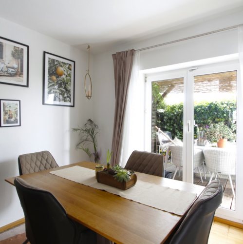 3 Zimmer Maisonette Wohnung mit großem Garten