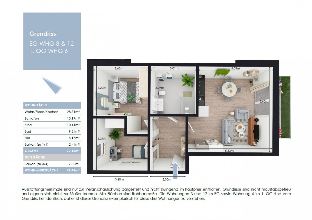 AHW8 3 oder 6 Grundriss