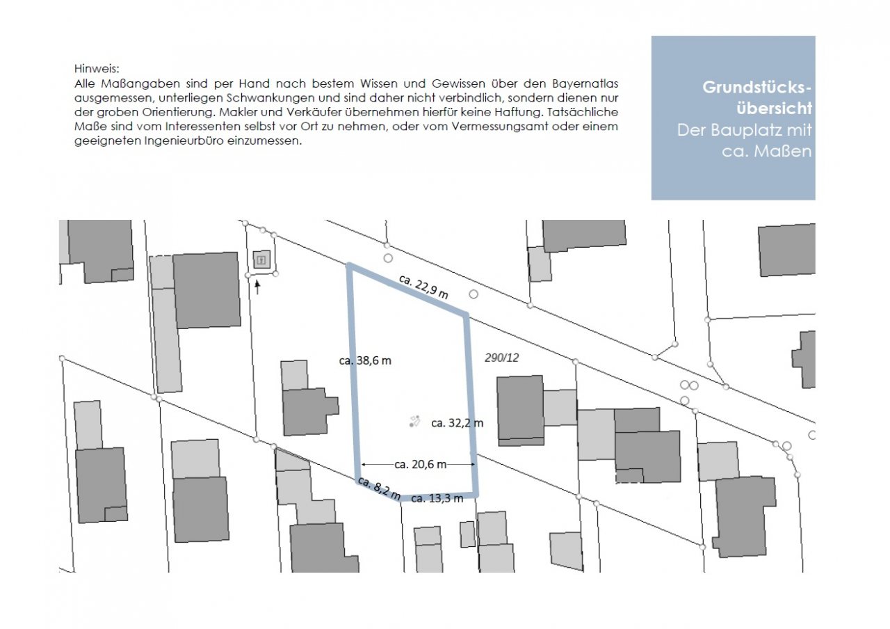 BW10a Grundstücksübersicht