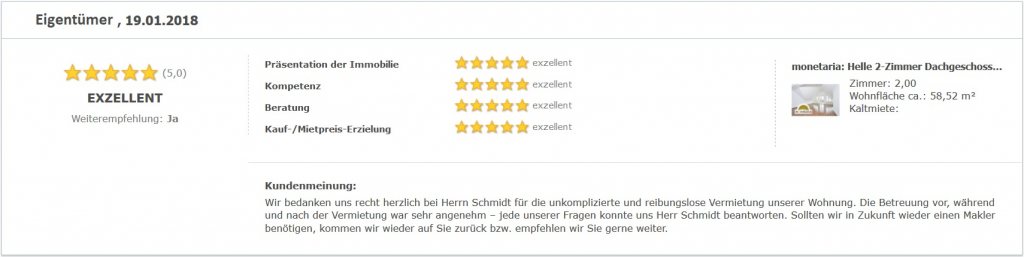 Eigentümerbewertung
