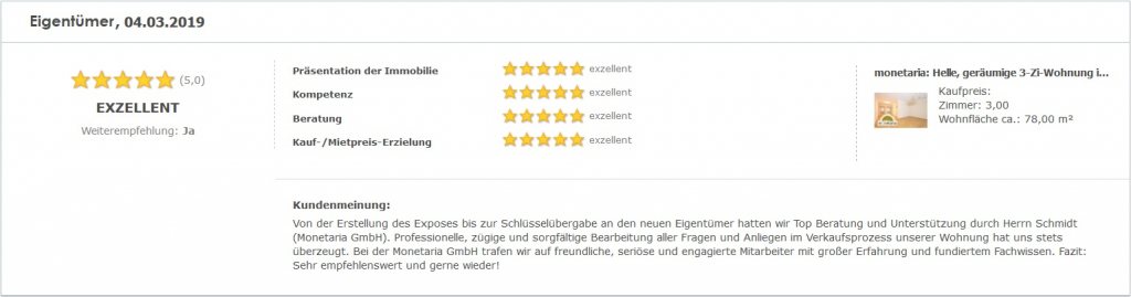Bewertung BES