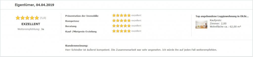 Eigentümerbewertung