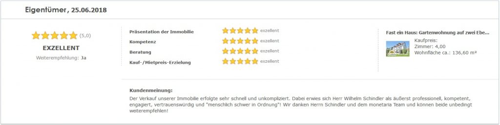 Eigentümerbewertung