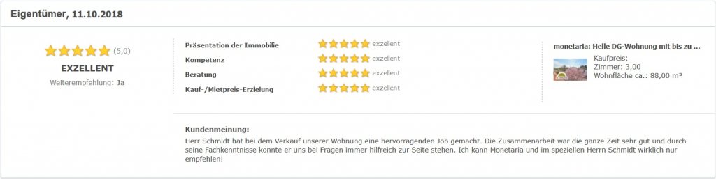 Eigentümerbewertung
