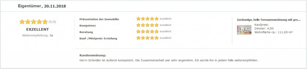 Eigentümerbewertung